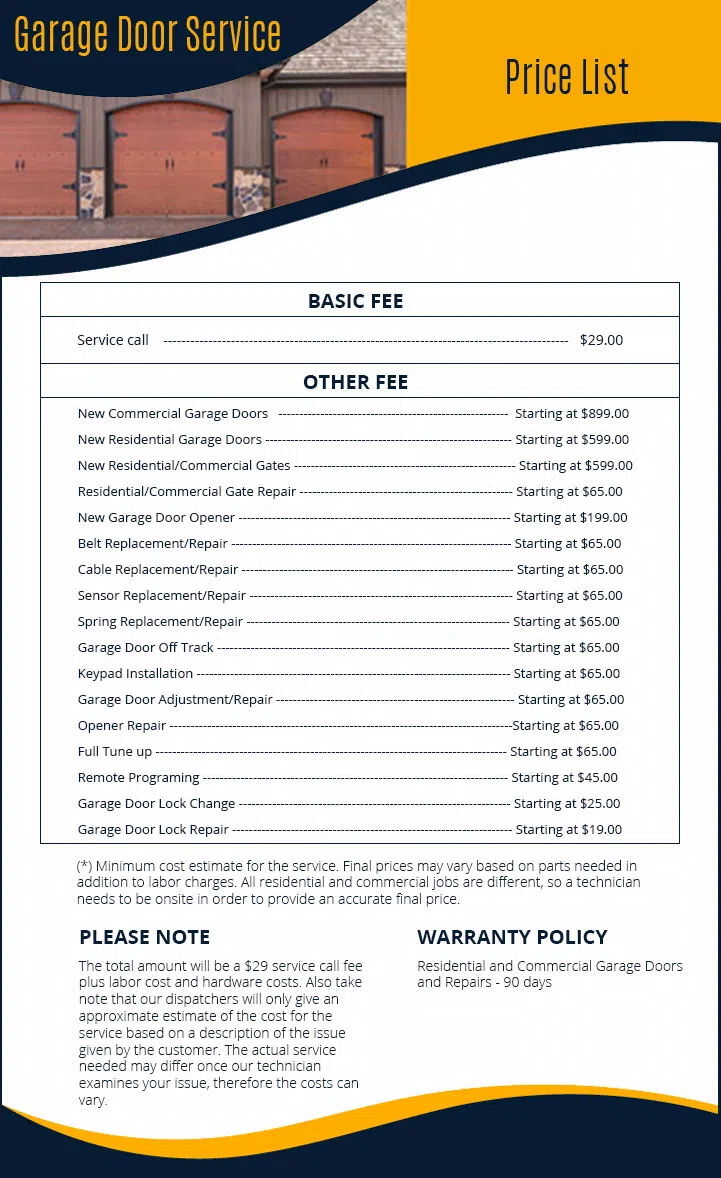 Global Garage Door Service Canyon Lake, CA 951-363-4055